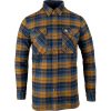 Jack Pyke Bleasdale flanel ing rozsdabarna-kék M