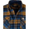 Jack Pyke Bleasdale flanel ing rozsdabarna-kék XL
