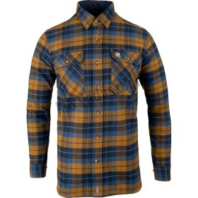 Jack Pyke Bleasdale flanel ing rozsdabarna-kék XXXL