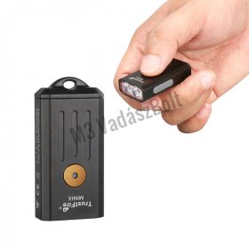   Trustfire MINIX fekete LED lámpa fehér és vörös fénnyel