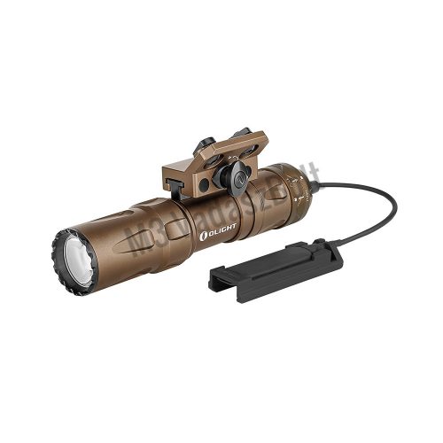 Olight Odin Mini tölthető taktikai lámpa lengőkapcsolóval, desert tan