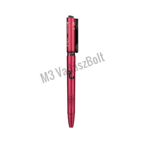 Olight O Pen 3 piros golyóstoll Class 1 zöld lézerrel