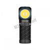 Olight Perun 2 Mini fekete tölthető zseblámpa, hideg fehér fénnyel, fekete