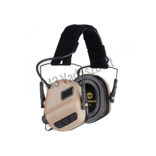Opsmen Earmor M31 Plus elektronikus fülvédő homokbarna