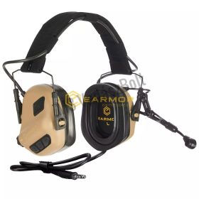 Opsmen Earmor M32 PLUS elektronikus fülvédő homokbarna