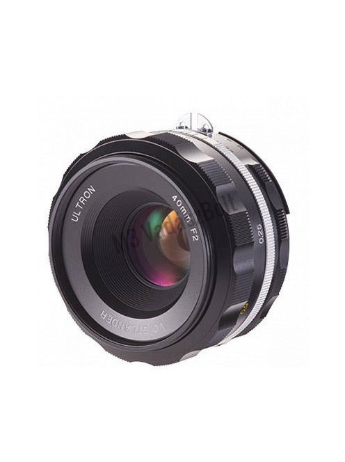 Voigtländer Ultron 40 mm F2.0 SLII-S ASPH Ai-S ezüst Nikon objektív