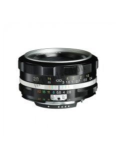   Voigtländer Color-Skopar 28mm f/2.8 SLII-S Nikon AI-S ezüst objektív