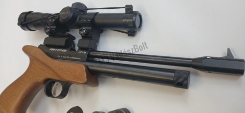 Artemis Snowpeak CP1-M 4,5 mm  légpisztoly+ Walther 2x20 céltávcsővel Használt