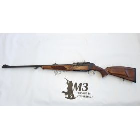   Steyr Mannlicher Luxus 375 H&H, golyós vadászfegyver, fa tussal (3037283/2000631), használt