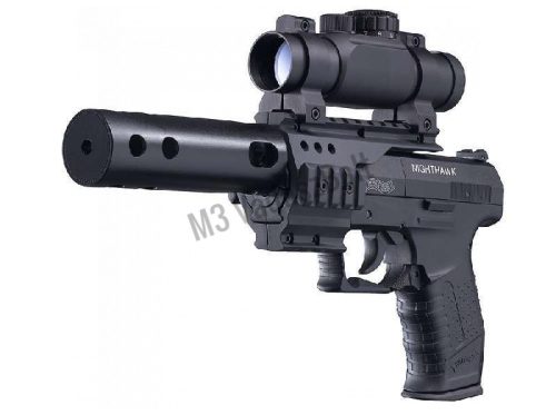 Walther NightHawk Co2 4,5mm légpisztoly szett  Használt (Demo)