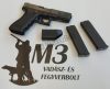 Glock 17  Gen3 , 9mm Luger, maroklőfegyver, használt, *HPH-917