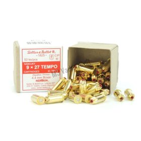 9 mm Marhakábító lőszer S&B (9x27)