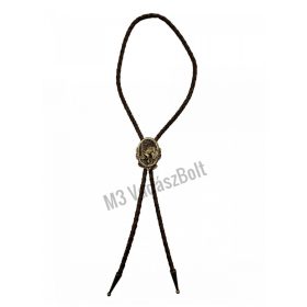 Zsinóros nyakkendő kutya kacsával motívummal