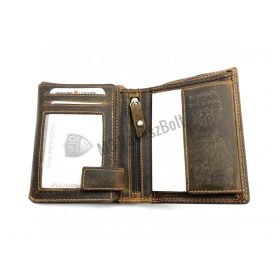 Bőr pénztárca muflon motívummal