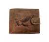 Bőr pénztárca fácán motívummal