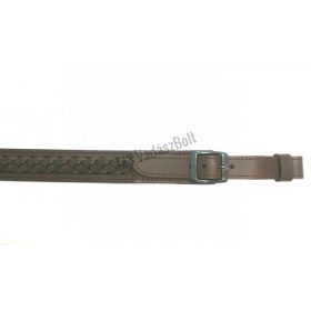 Magnum Outdoor bőr  fegyverszíj fonott betéttel