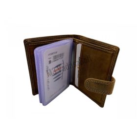 Bőr bankkártyatartó vizsla motívummal