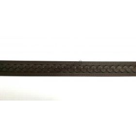 Magnum Outdoor bőr  fegyverszíj fonott betéttel