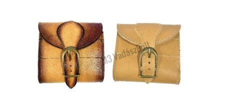 Lőszertartó csatos , bőr