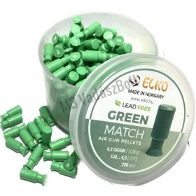 Green Match 4,5 mm léglövedék