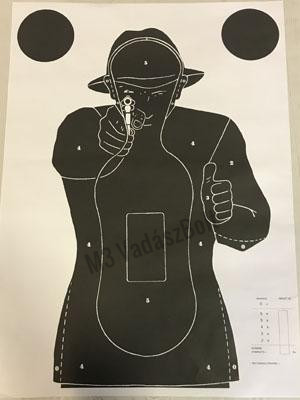 Lőlap FBI 650x470mm