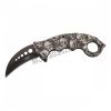 Herbertz karambit bicska, koponya mintával