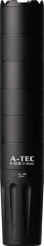 A-Tec A-Sub 5 hangtompító alsókulcsos fegyverekhez, max .458 cal., 24B,  11/16-24