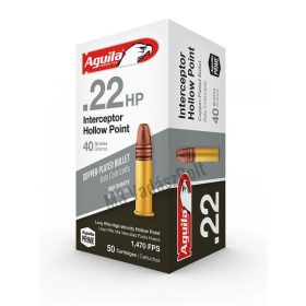 Aguila Interceptor HP .22LR 2.6g/40gr