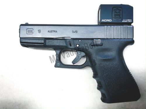 Adapter, Acro Red Dot-hoz Glock irányzék helyére,pisztolyokra