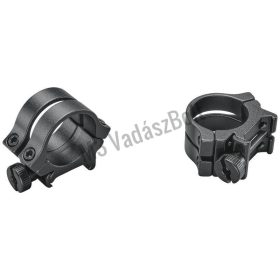 Simmons Dual Strap 1" gyűrű, közepes, matt fekete