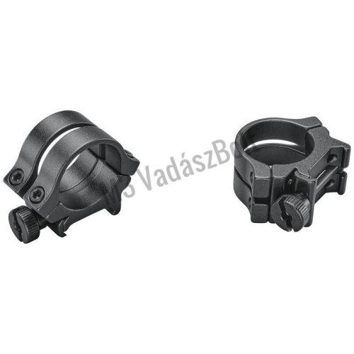 Simmons Dual Strap 1" gyűrű, közepes, matt fekete