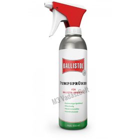 Ballistol flakon fegyverolajhoz, pumpás spray 650ml