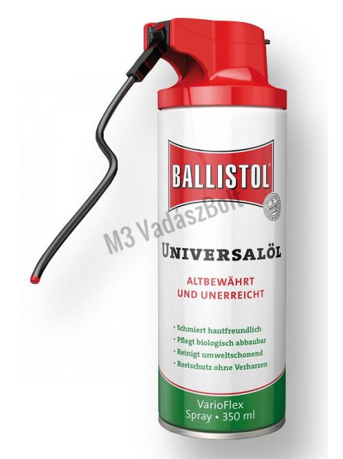 Ballistol spray 350ml VarioFlex rugalmas fújócsővel