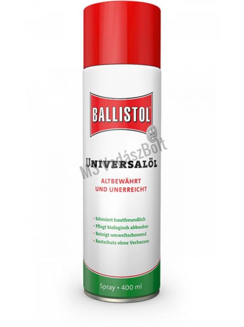 Ballistol fegyverolaj spray 400ml