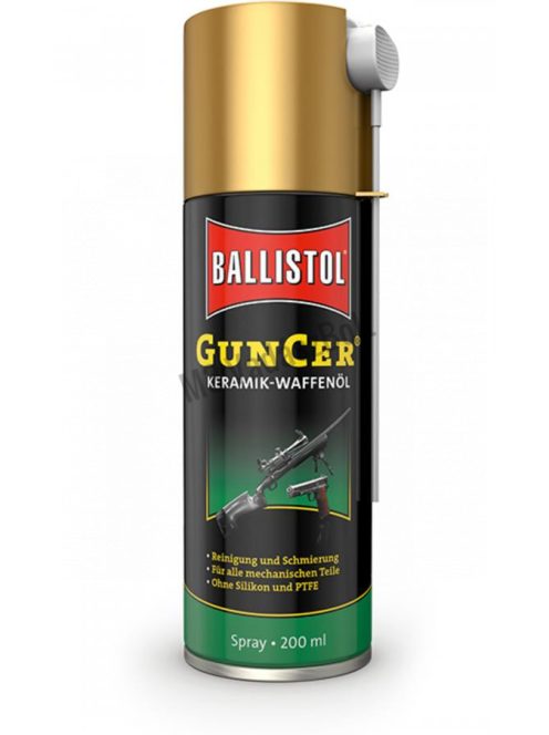 Ballistol GunCer fegyverolaj kerámia adalékkal 200ml