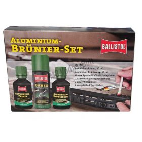 Ballistol szett alumínium barnító