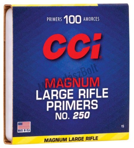 CCI 250 Magnum Large Rifle csappantyú