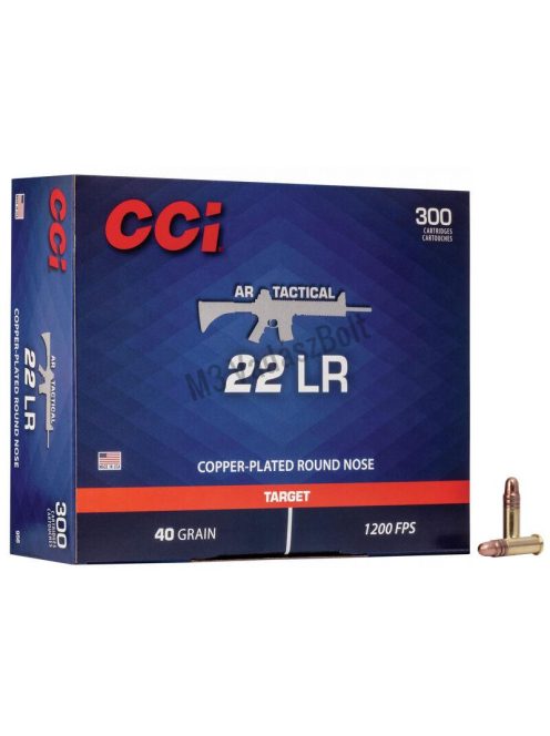 CCI .22LR AR-Tactical CPRN 40gr 300db/dob