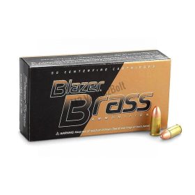 9x19 FMJ 124gr Blazer Brass CCI
