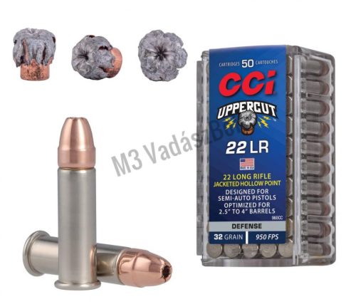 CCI Uppercut .22LR 32gr JHP