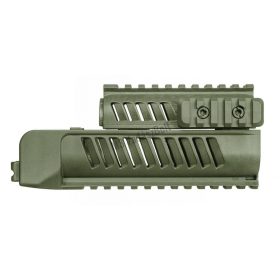 CZ858 Sport picatinny előagy (polymer) zöld