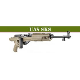 SKS tus UAS Style behajtható válltámasszal TAN