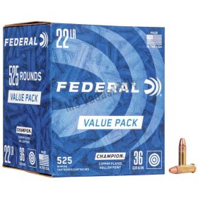 Federal Champion Copper Plated .22LR 36gr 525db/doboz