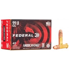   Federal American Eagle Copper Plated HVHP .22LR 38gr 40db/doboz