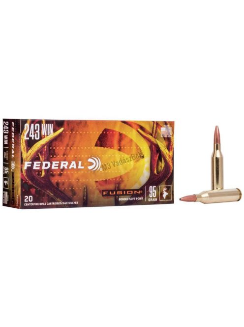 243 Win. Federal Fusion 95gr 6.2g