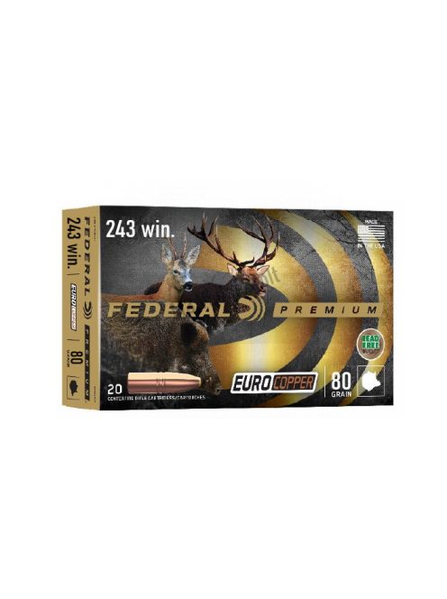 Federal 243Win Copper 80gr