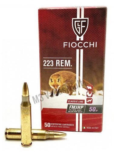 Fiocchi 223Rem FMJHP 50gr