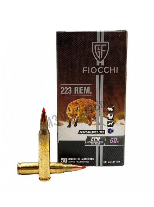 Fiocchi 223Rem EPN Manually loaded 50gr