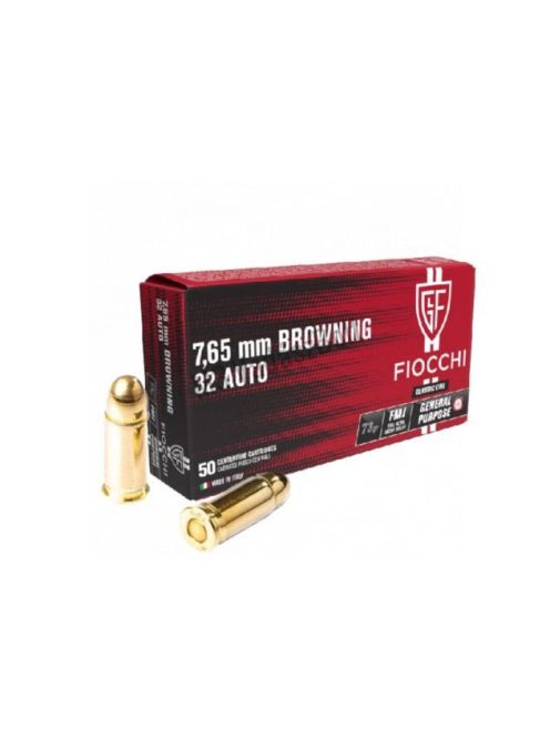 7,65 Browning / 32 Auto Fiocchi FMJ 73 gr
