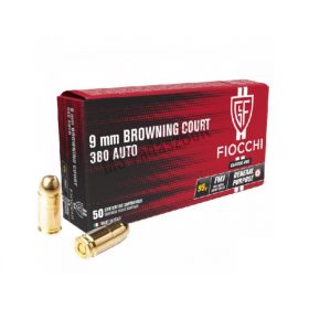 9mm BrowSho/380Auto FMJ 95gr Fiocchi lőszer